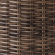 Paradise Trail - 5 Pc. - Conversation Set with 4 Swivel Lounge Chairs - Medium Brown - R&R Furniture Gallery (Fountain Valley, CA)