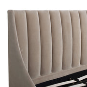 Aspen - Vertical Tufted Modern Headboard Platform Bed Set - R&R Furniture Gallery (Fountain Valley, CA)