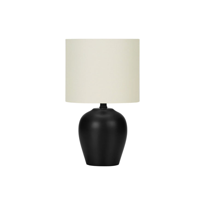 Lighting, Table Lamp, Transitional - Black / Cream - R&R Furniture Gallery (Fountain Valley, CA)