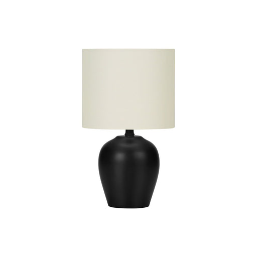 Lighting, Table Lamp, Transitional - Black / Cream - R&R Furniture Gallery (Fountain Valley, CA)