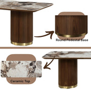 Willene - Dining Table With Ceramic Top - R&R Furniture Gallery (Fountain Valley, CA)