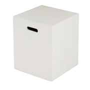 Modern Tank Holder Side Table With Smooth Concrete Surface - R&R Furniture Gallery (Fountain Valley, CA)