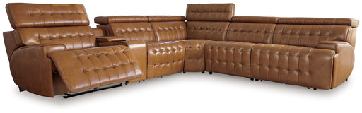 Temmpton - Power Reclining Sectional - R&R Furniture Gallery (Fountain Valley, CA)