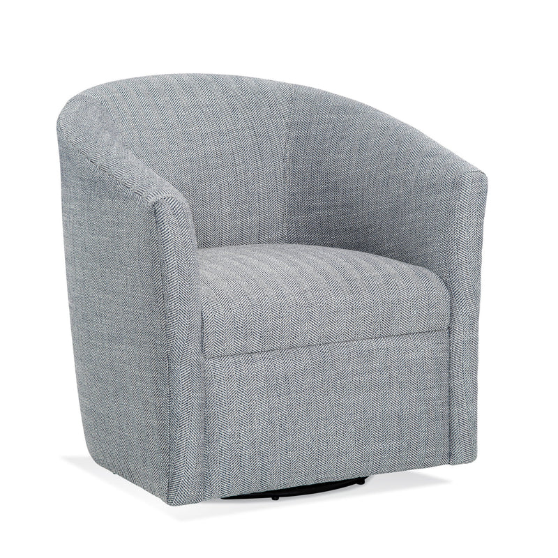 Lainey - Swivel Barrel Chair With 360 Degree Rotation - R&R Furniture Gallery (Fountain Valley, CA)