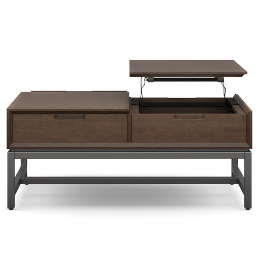 Banting - Lift Top Coffee Table - Walnut Brown - R&R Furniture Gallery (Fountain Valley, CA)