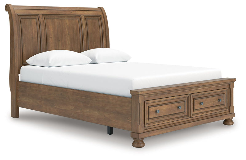 Feddinger - Storage Sleigh Bed - R&R Furniture Gallery (Fountain Valley, CA)
