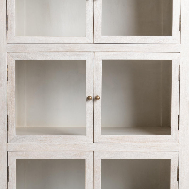 Hera - Display Cabinet - Creamwood - R&R Furniture Gallery (Fountain Valley, CA)