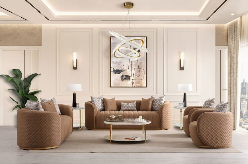 Ariana - Velvet Sofa - R&R Furniture Gallery (Fountain Valley, CA)