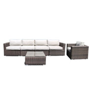 Stylish Wicker Patio Set Table - R&R Furniture Gallery (Fountain Valley, CA)