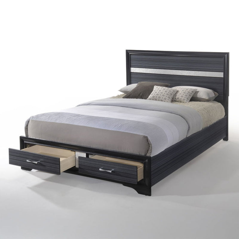Naima - Bed w/Storage - R&R Furniture Gallery (Fountain Valley, CA)