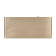 Danton - Executive Writing Desk - Gold Aluminum - R&R Furniture Gallery (Fountain Valley, CA)