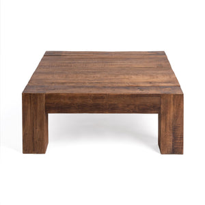 Classic Home Montera coffee table with a sleek wooden surface and modern design, perfect for living room decor.