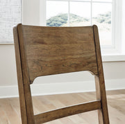 Cabalynn - Dining Uph Side Chair (Set of 2) - Oatmeal / Light Brown - R&R Furniture Gallery (Fountain Valley, CA)