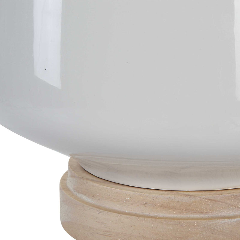 Opal - Table Lamp - Gloss White