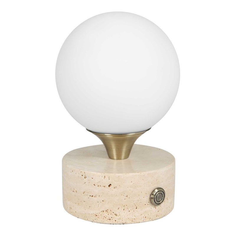 Abril - Rechargeable LED Accent Lamp - Brass,Gold