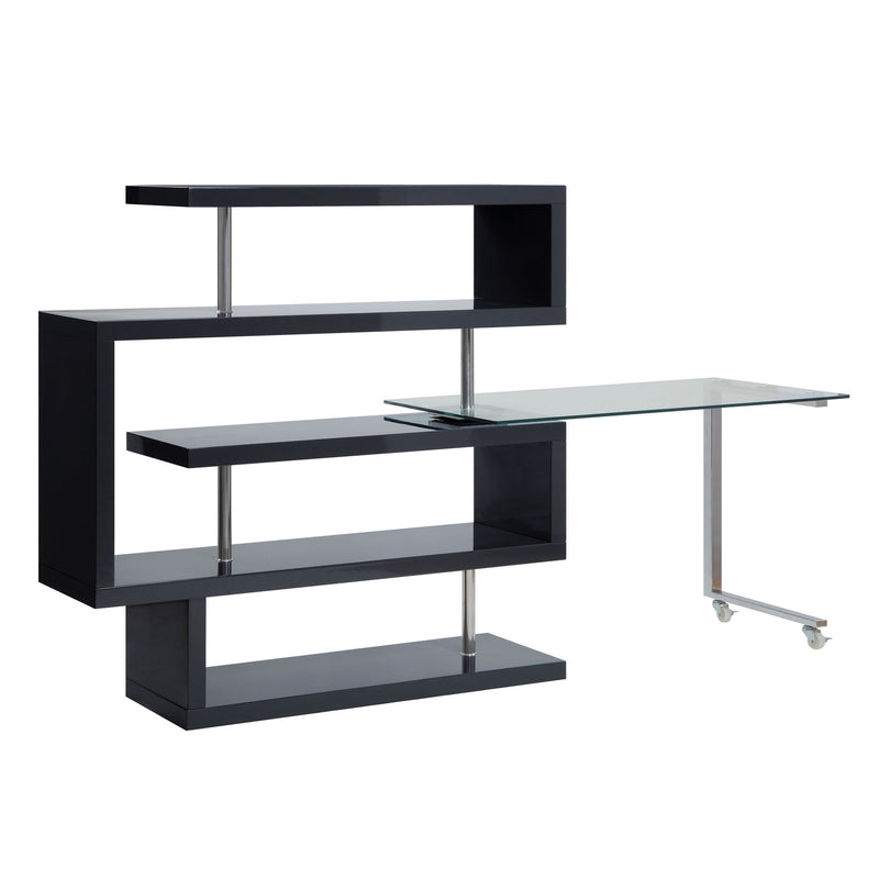 Buck II - Writing Desk With Bookshelf - R&R Furniture Gallery (Fountain Valley, CA)