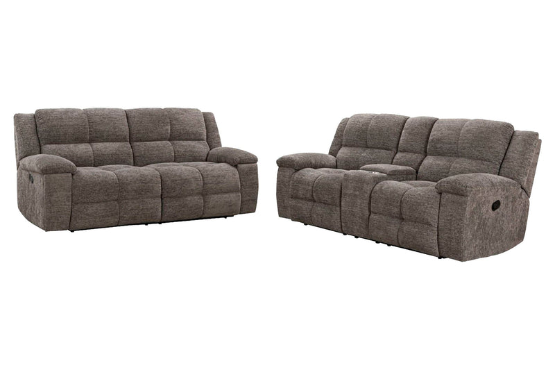 Buster - Manual Glider Reclining Sofa Set - R&R Furniture Gallery (Fountain Valley, CA)