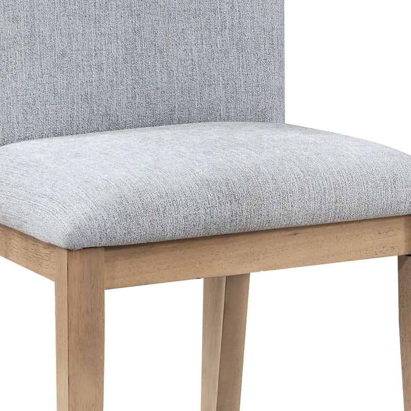 Caspian - And Oak Finish Dining Chair (Set of 2) - Gray - R&R Furniture Gallery (Fountain Valley, CA)
