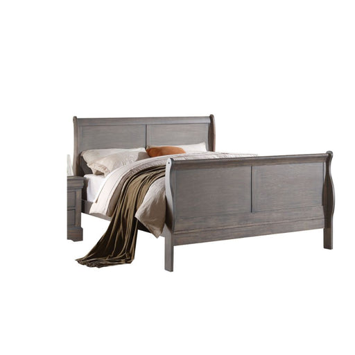 Louis Philippe III - Bed (FB 34"H) - R&R Furniture Gallery (Fountain Valley, CA)