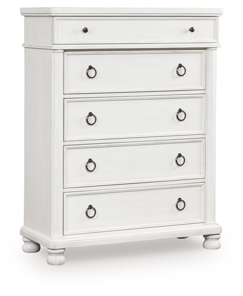 Rowlenstown - Five Drawer Chest - R&R Furniture Gallery (Fountain Valley, CA)