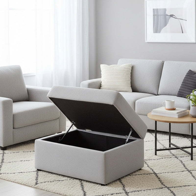 Chauncy - Storage Ottoman - R&R Furniture Gallery (Fountain Valley, CA)