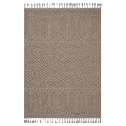 Guros - 6' X 9' Traditional Indoor / Outdoor Area Rug - Natural - R&R Furniture Gallery (Fountain Valley, CA)