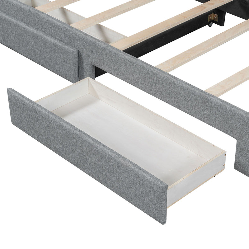 Extendable Daybed With LED Light And 2 Storage Drawers - R&R Furniture Gallery (Fountain Valley, CA)