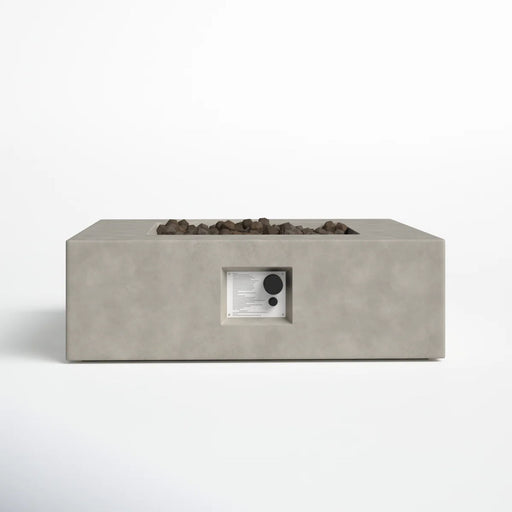 Streamlined Aesthetic Outdoor Fire Pit Table - R&R Furniture Gallery (Fountain Valley, CA)