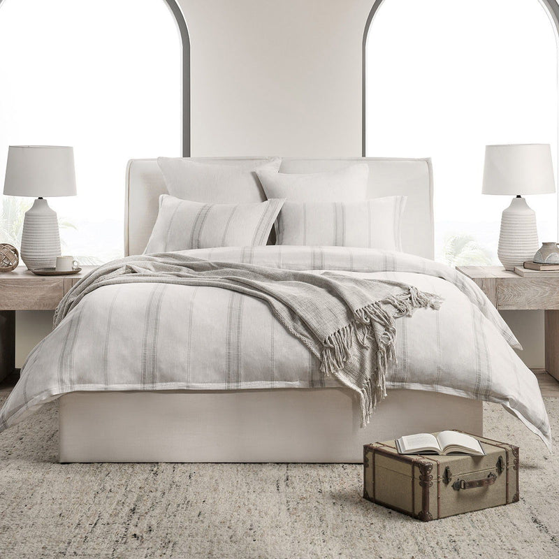 Jayson - Linen Cashmere Duvet - R&R Furniture Gallery (Fountain Valley, CA)