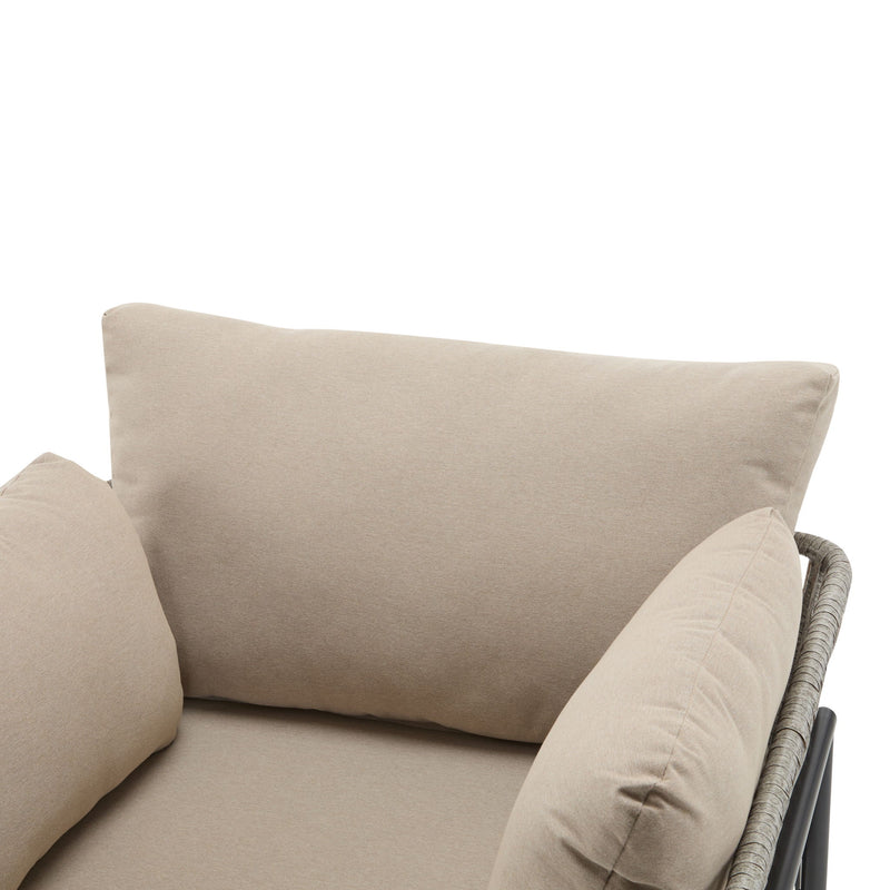 Rope Lounge Chair With Cushions For Modern Spaces - R&R Furniture Gallery (Fountain Valley, CA)
