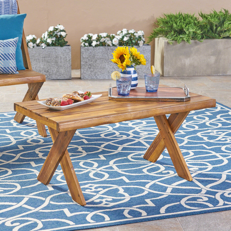 Eaglewood - Coffee Table - Teak - R&R Furniture Gallery (Fountain Valley, CA)