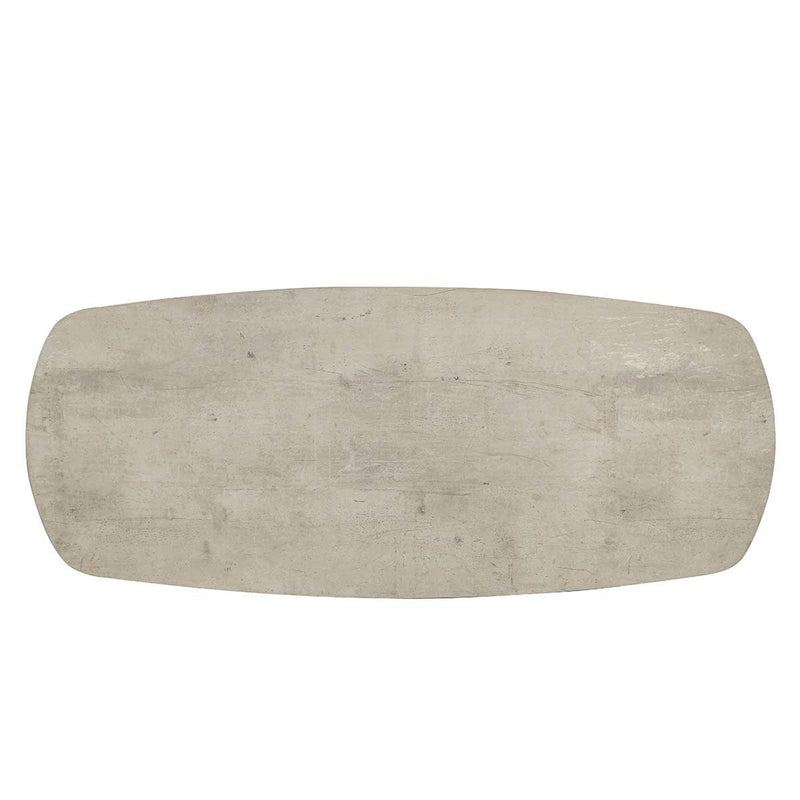Angus - Solid Wood Desk - Antique White / Distressed Gray - R&R Furniture Gallery (Fountain Valley, CA)