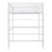 Loft Bed With 4 Tier Shelves And Storage - R&R Furniture Gallery (Fountain Valley, CA)