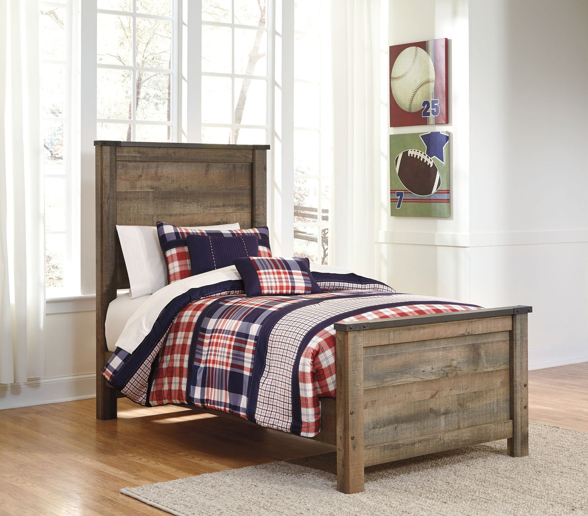 Trinell - Youth Panel Headboard - R&R Furniture Gallery (Fountain Valley, CA)