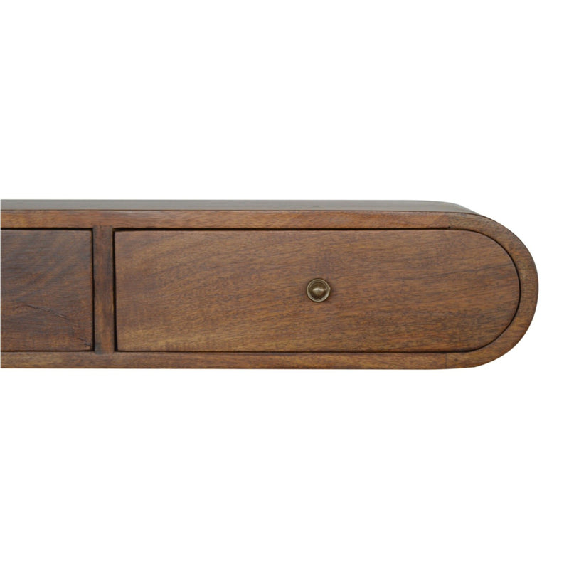 London - Floating Console - Chestnut - R&R Furniture Gallery (Fountain Valley, CA)