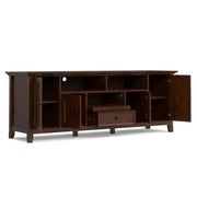 Amherst - TV Stand For TVs Up To 80" - Brown - R&R Furniture Gallery (Fountain Valley, CA)