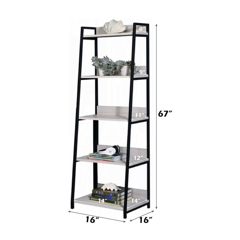 Wendral - 16"L Bookshelf - Natural & Black - R&R Furniture Gallery (Fountain Valley, CA)