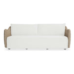 Sunset - Wicker Outdoor Sofa - Oatmeal / Oyster White