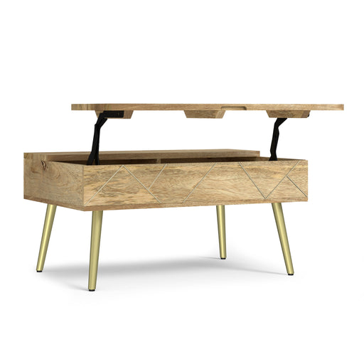 Jager - Lift Top Coffee Table Handcrafted - R&R Furniture Gallery (Fountain Valley, CA)