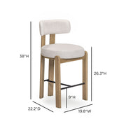 Odessa - Counter Stool - R&R Furniture Gallery (Fountain Valley, CA)