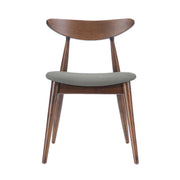 Retro Dining Chairs With Ergonomic Back (Set of 2) - R&R Furniture Gallery (Fountain Valley, CA)