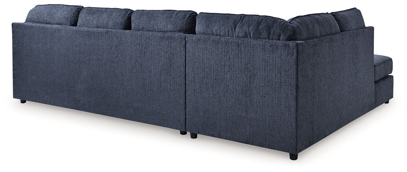 Albar Place - Sectional With Ottoman - R&R Furniture Gallery (Fountain Valley, CA)