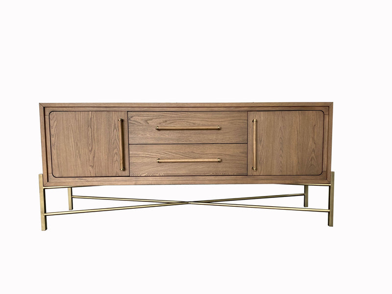 Base Sideboard - Light Brown - R&R Furniture Gallery (Fountain Valley, CA)