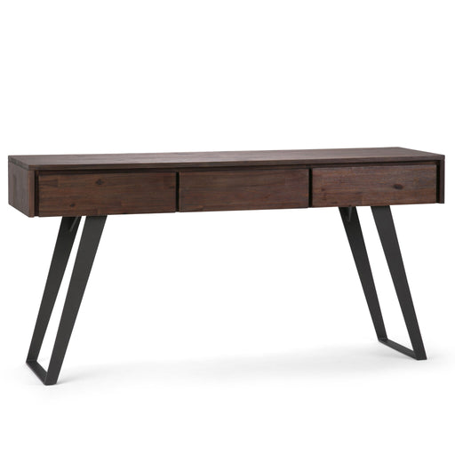 Lowry - Handcrafted Console Sofa Table - R&R Furniture Gallery (Fountain Valley, CA)