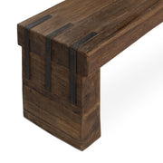 Itsa - Wood Bench - Natural - R&R Furniture Gallery (Fountain Valley, CA)