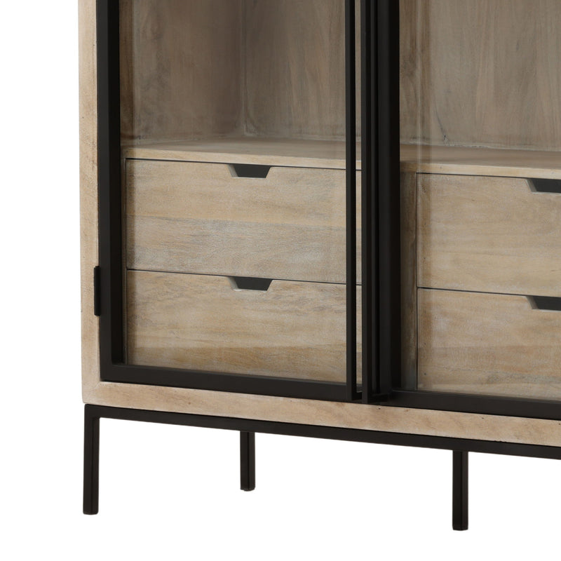 Fairbanks - Cabinet - Natural And Black
