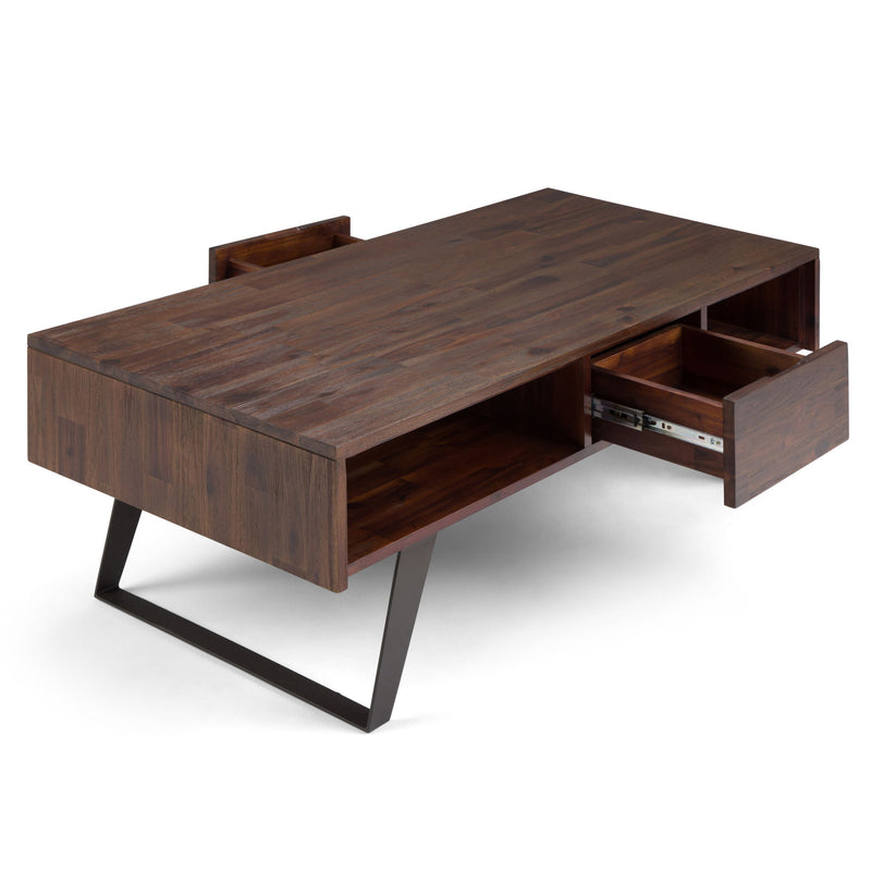 Lowry - Handcrafted Coffee Table - R&R Furniture Gallery (Fountain Valley, CA)