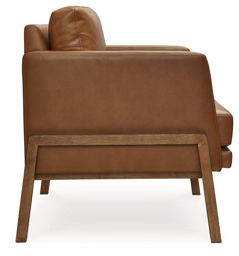 Numund - Accent Chair - Caramel - R&R Furniture Gallery (Fountain Valley, CA)