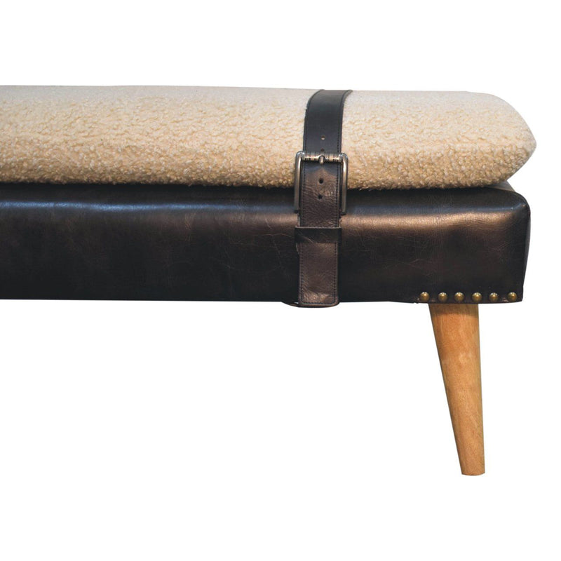 Buffalo - Hide Bench - R&R Furniture Gallery (Fountain Valley, CA)