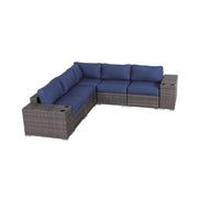 Modern Rattan Wicker Seating Group With Cushions - R&R Furniture Gallery (Fountain Valley, CA)